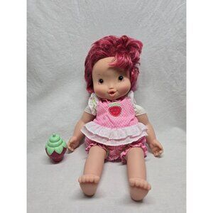 Vintage 2007 Strawberry Shortcake Berry Baby Kisses Doll With Bottle Not Working